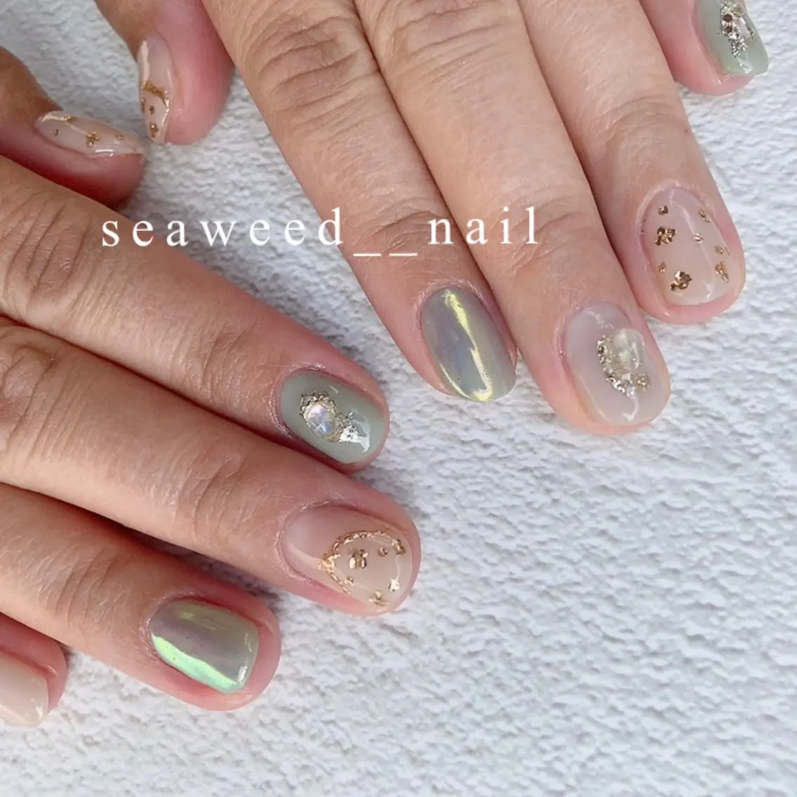 ネイル seaweed nailのネイルデザイン
