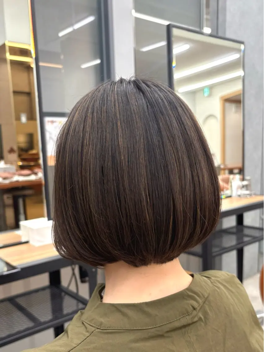 ショート 🫧透明感🫧 上岡夕理香のヘアスタイル
