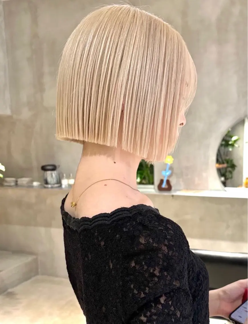 ショート ヘアカラー ⋆꙳ yui ‎𖤐 ̖́-‬のヘアスタイル