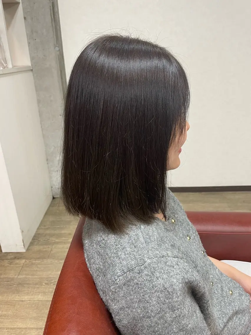 ミディアム 池田 優斗のヘアスタイル