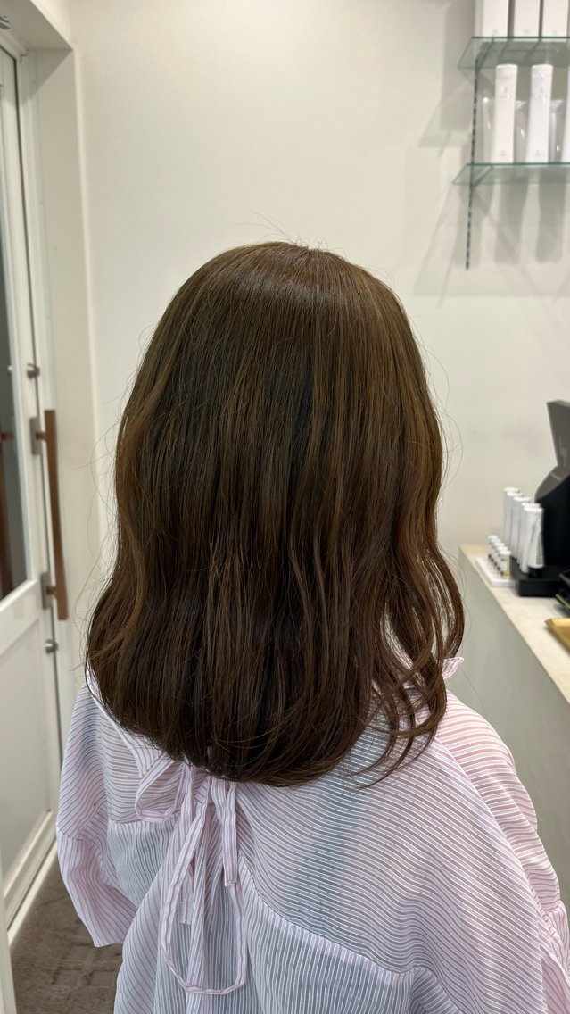 ミディアム ヘアカラー topa/高井 菜緒のヘアスタイル