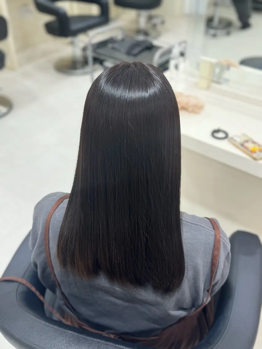 ロング カラー ヘアカラー 🤍韓国大人っぽ ベージュMAI🤍のヘアスタイル