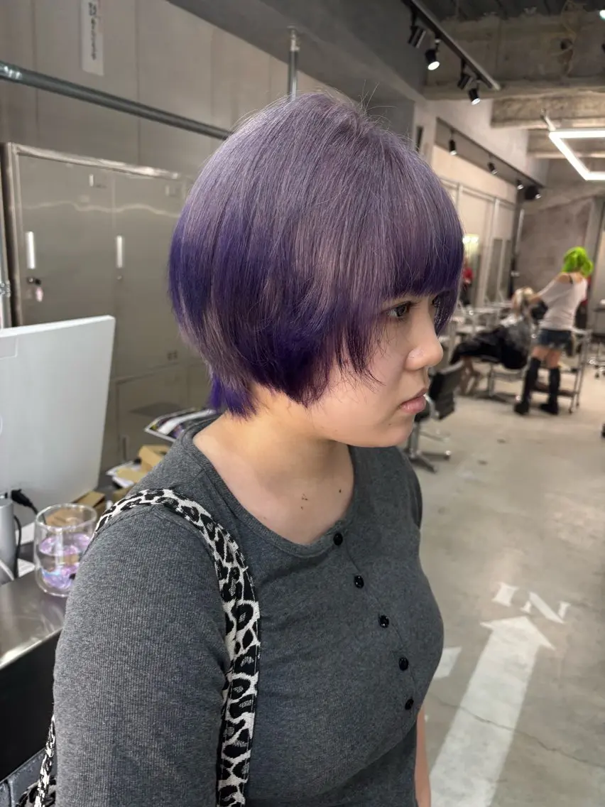 ショート カラー ヘアカラー デザインカラー /rioのヘアスタイル