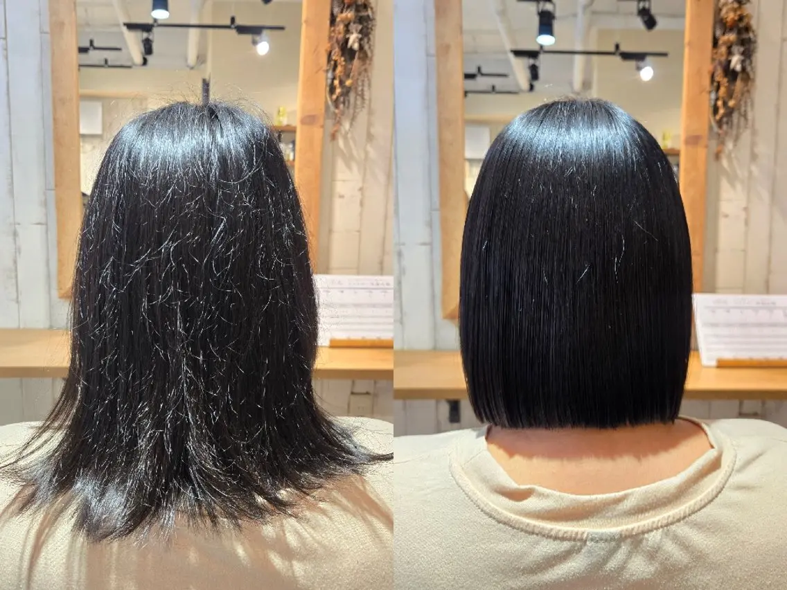 ミディアム カット 野村 果音(カノン)のヘアスタイル