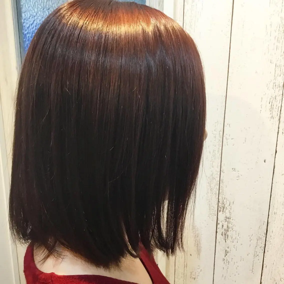 ミディアム カラー 金崎 新吾のヘアスタイル