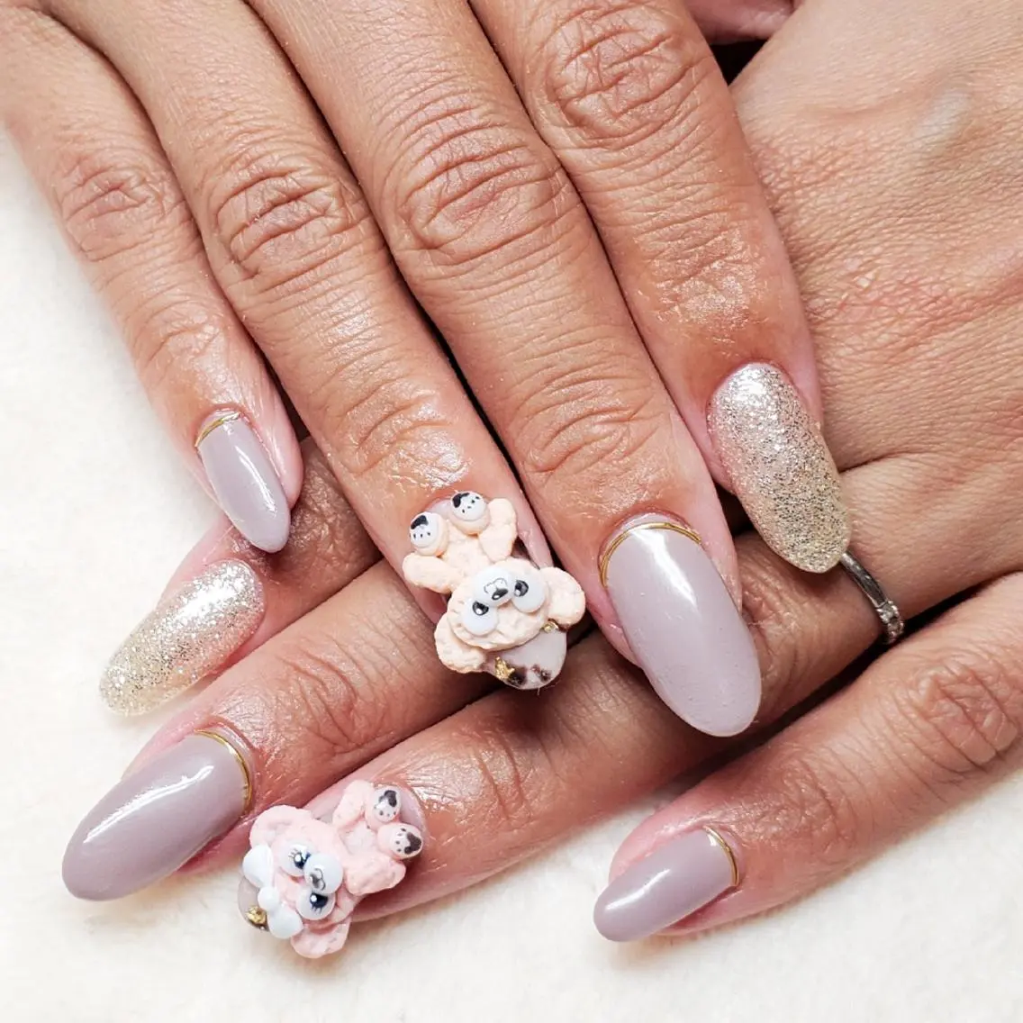 ネイル アートネイル ジェルネイル おで@ oderi_nailのネイルデザイン