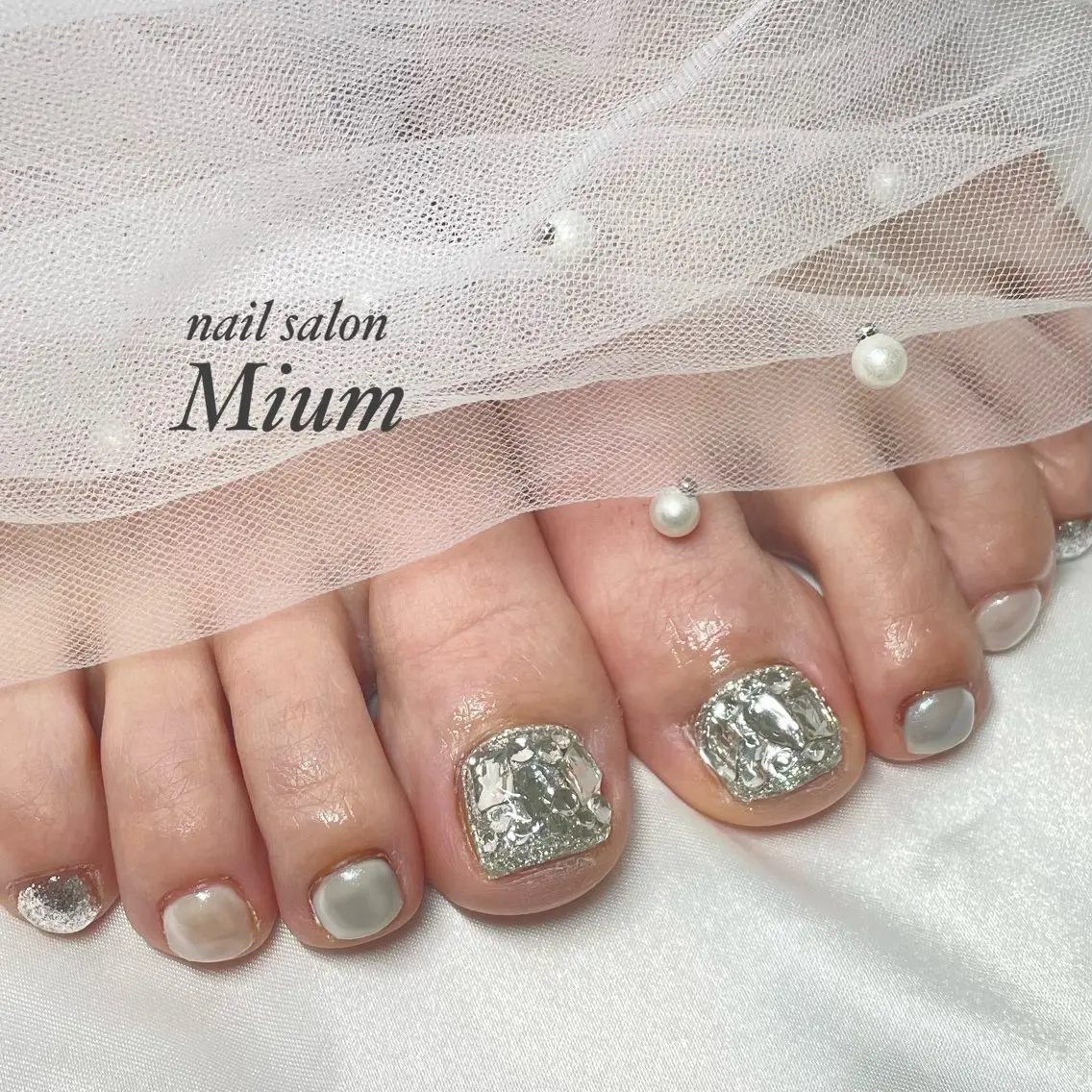 ネイル フットネイル nail salon Miumのネイルデザイン