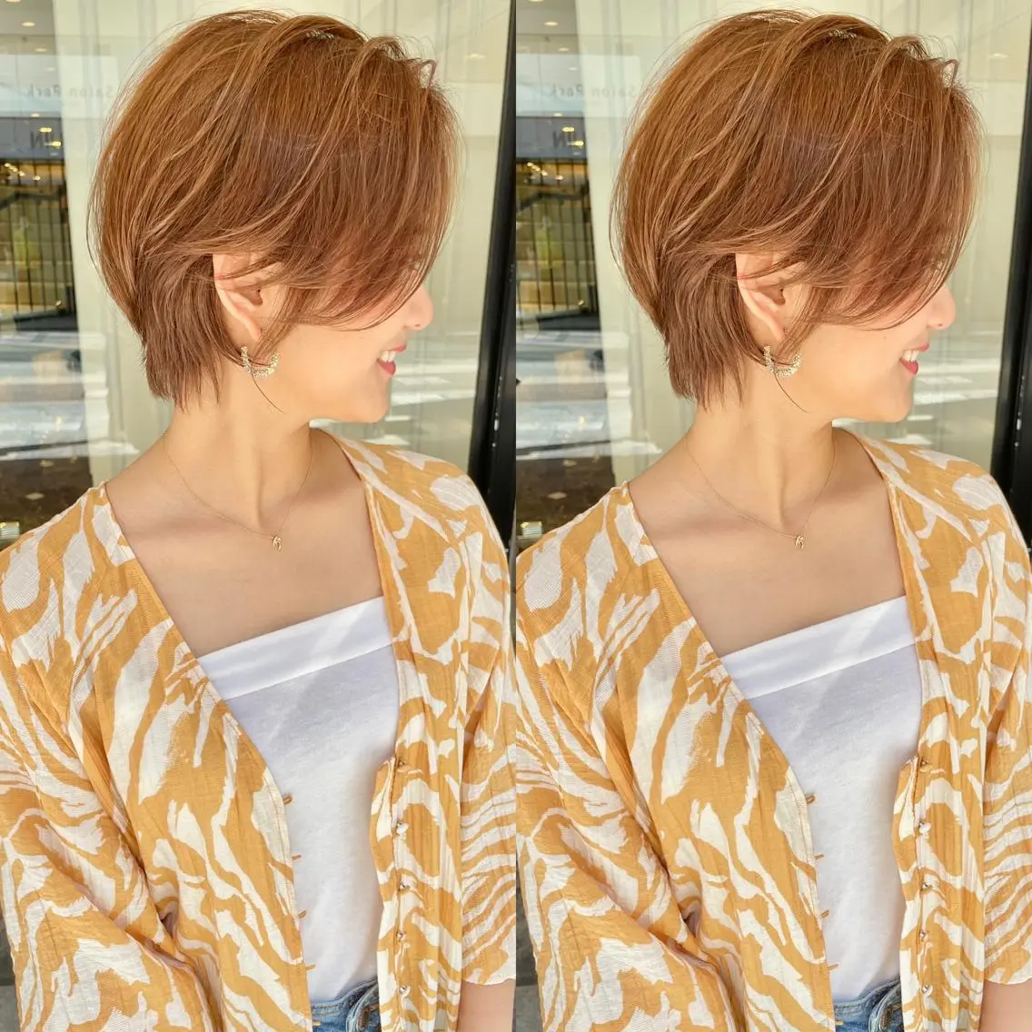 ショート カット トリートメント 髪質改善will hairdesignのヘアスタイル