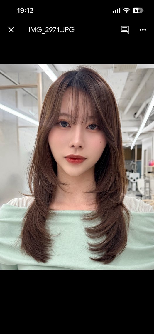 セミロング 🫧透明感 × 艶髪カラー🫧このかのヘアスタイル