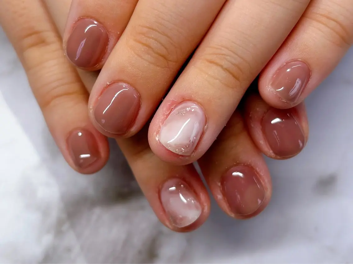 ネイル 大理石ネイル(マーブル) Lani🌈Nail Konatsuのネイルデザイン