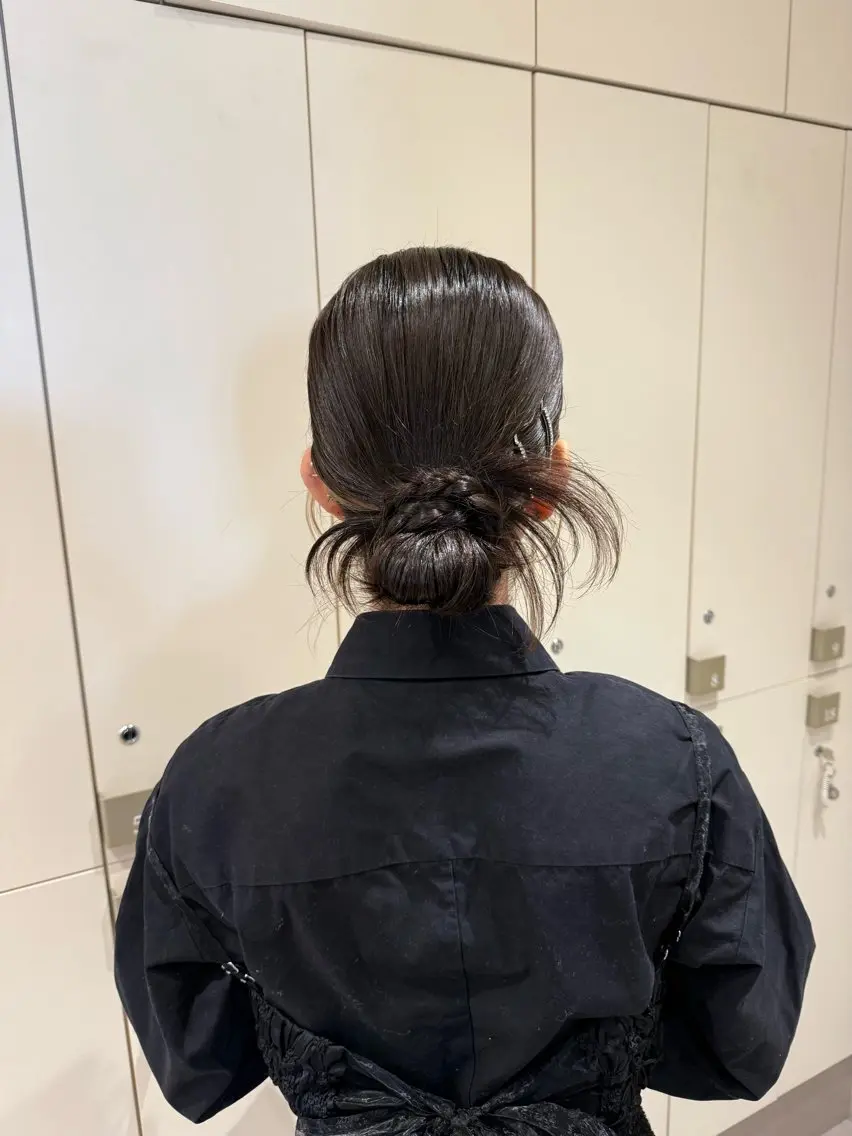 ロング ヘアアレンジ カラー/ヘアセット Nanami💗のヘアスタイル