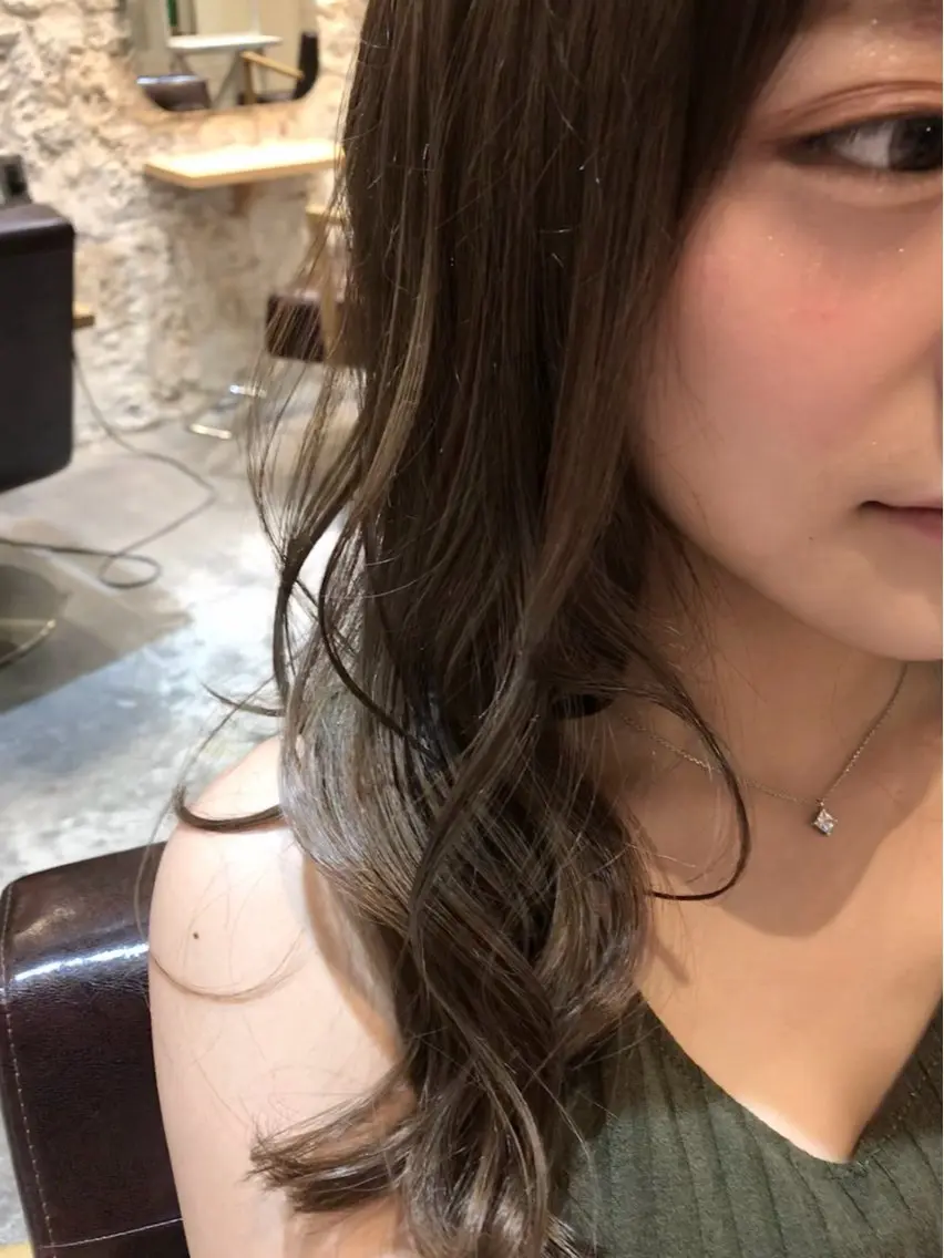 ロング カラー 塚本 昂のヘアスタイル