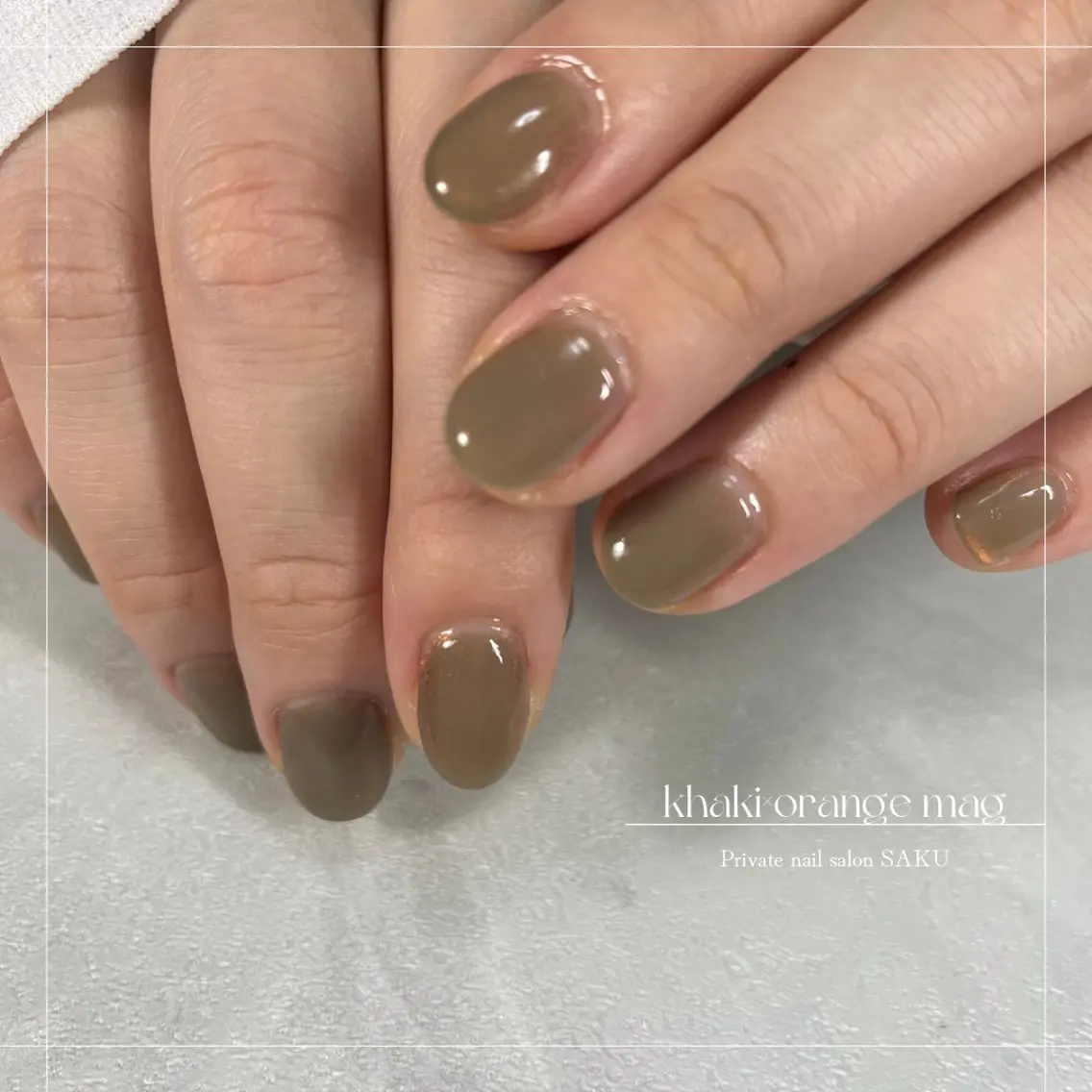 ネイル マグネットネイル SAKU nail 作島茜のネイルデザイン