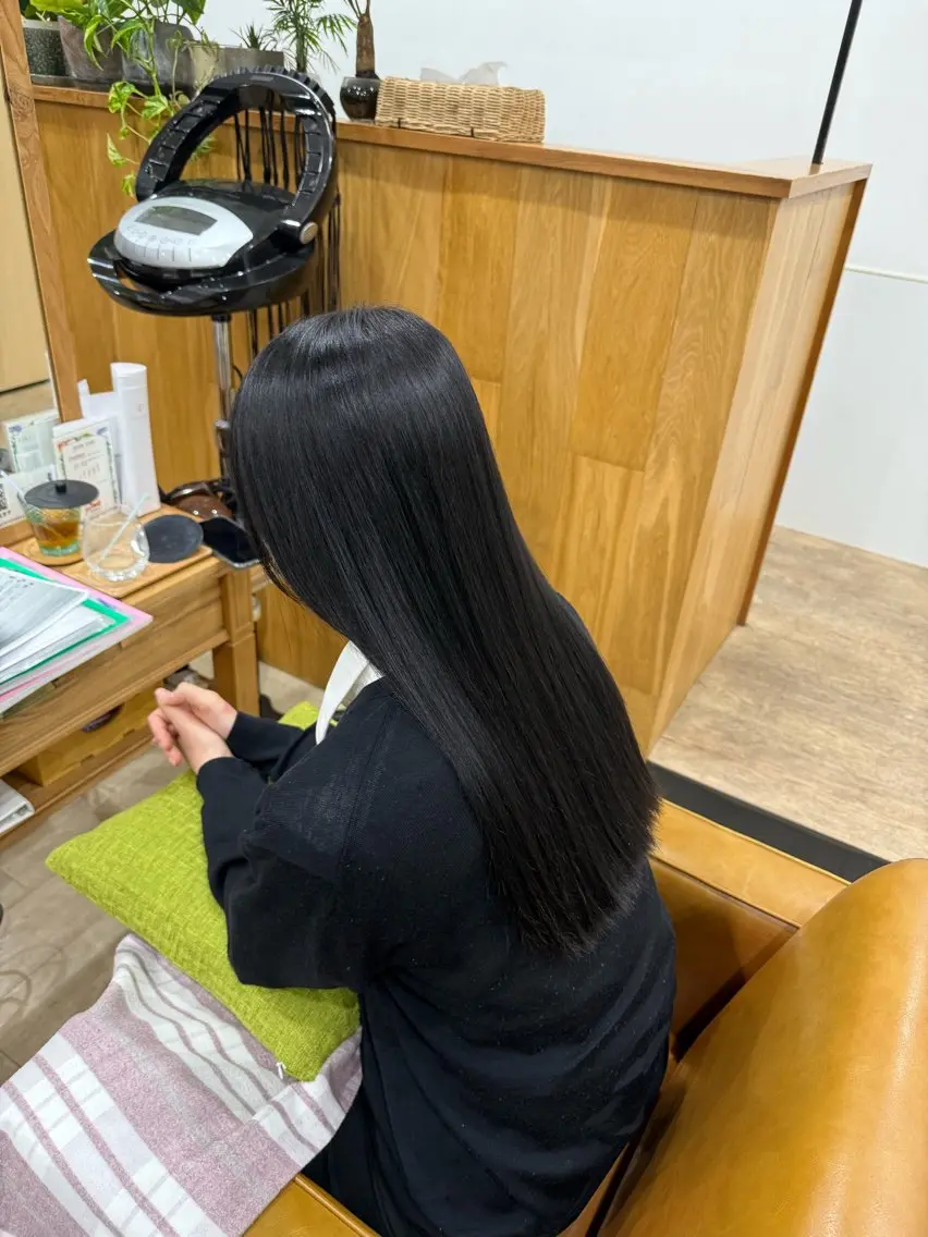 髪質改善トリートメント+ワンカラーの写真