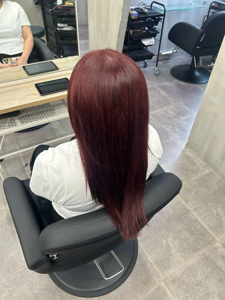ロング カラー コウノ ダイキのヘアスタイル
