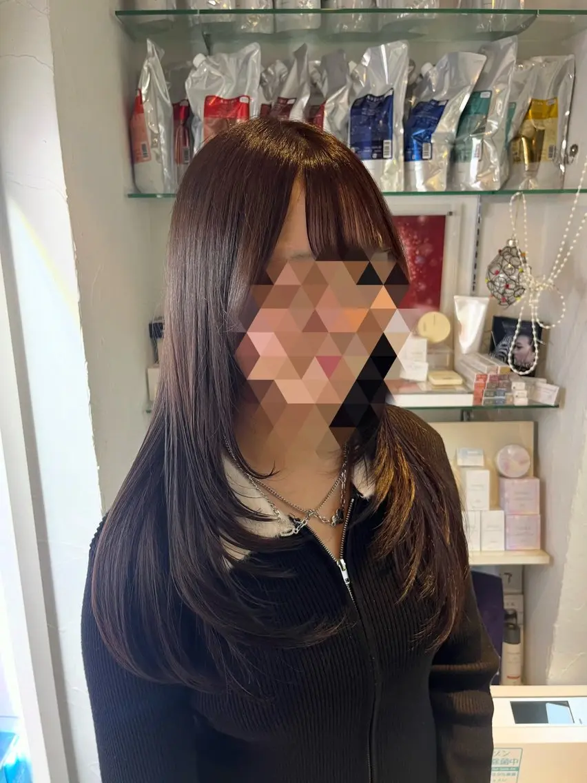 ロング ロングレイヤー レイヤーカット ロング カットモデル様募集中 /コトハ‎🪽🫧のヘアスタイル
