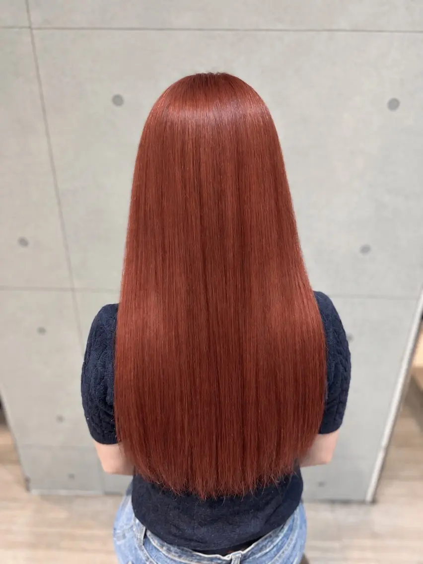 ロング カラー ヘアカラー 松村 菜美のヘアスタイル