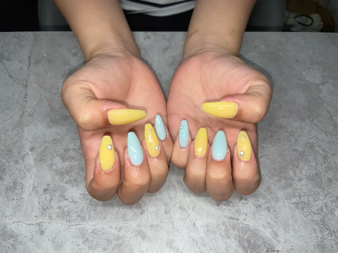 ネイル ハンドネイル IROHA NAIL 烏丸店　宝のネイルデザイン