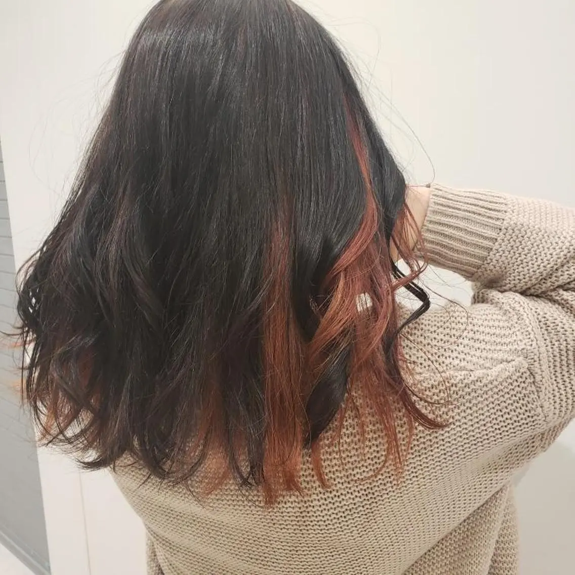 カラー ミディアム ヘアカラー 髪質改善/ブリーチ 田代 龍我のヘアスタイル