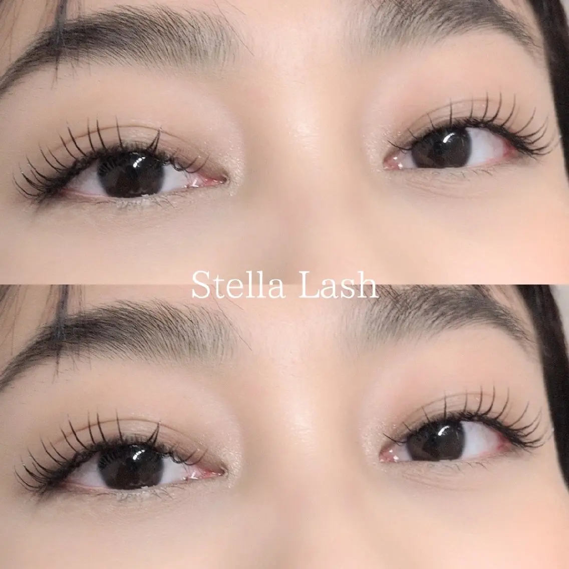 マツエク・マツパ フラットラッシュ Stella  Lashのマツエク・マツパデザイン