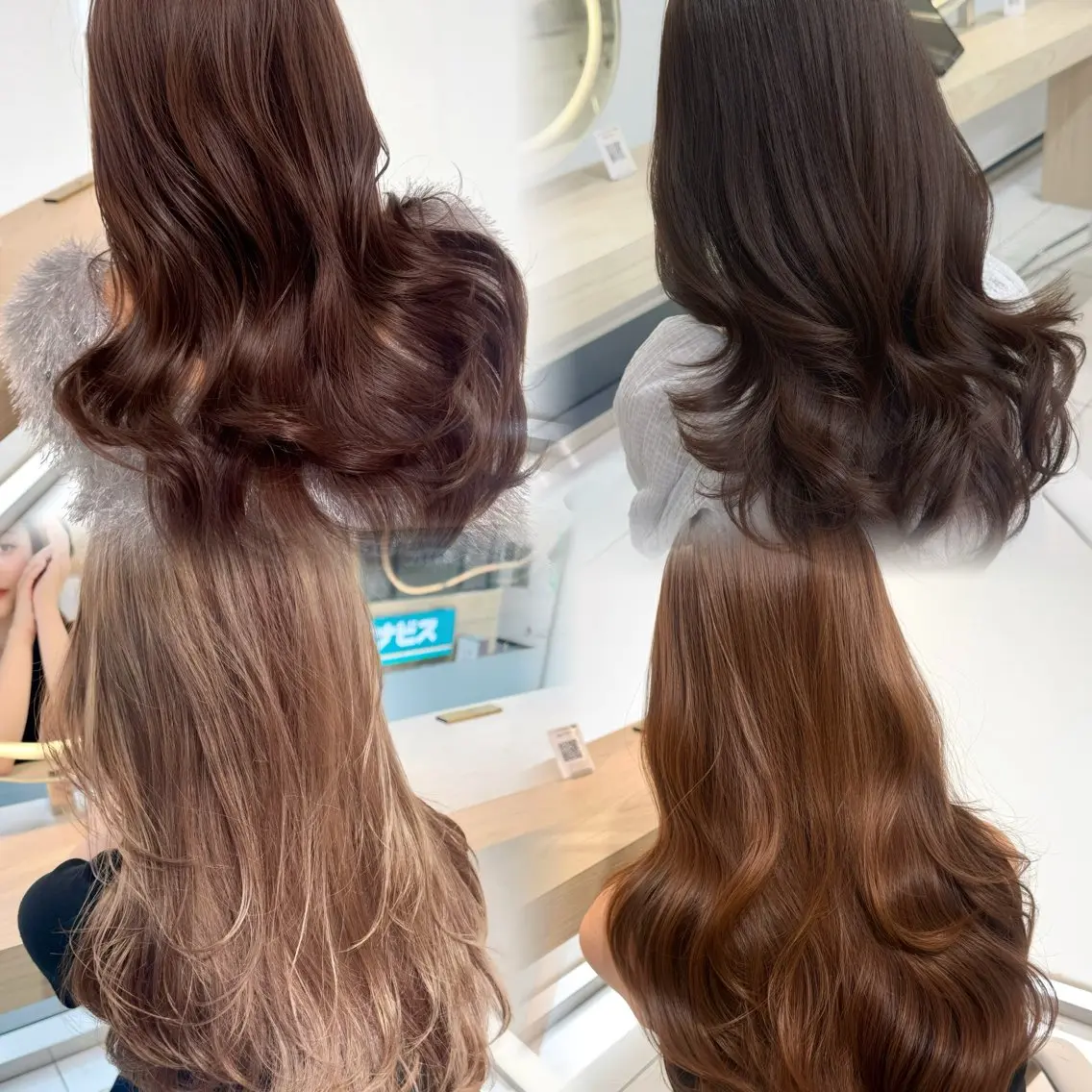 ロング カラー ﾘｵ艶髪️🫧 透明感カラー🦋のヘアスタイル