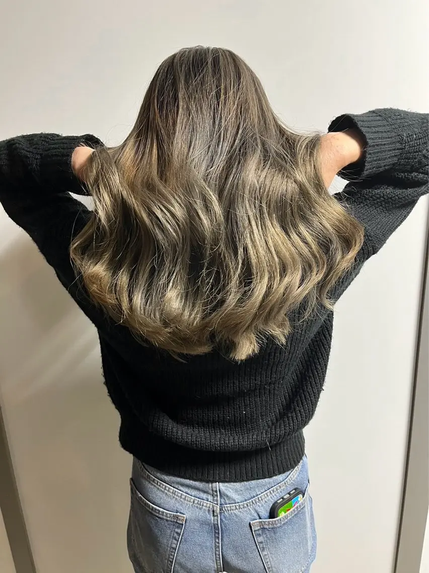 カラー ヘアカラー トリートメント 🌈半谷 千尋⛅️✨のヘアスタイル