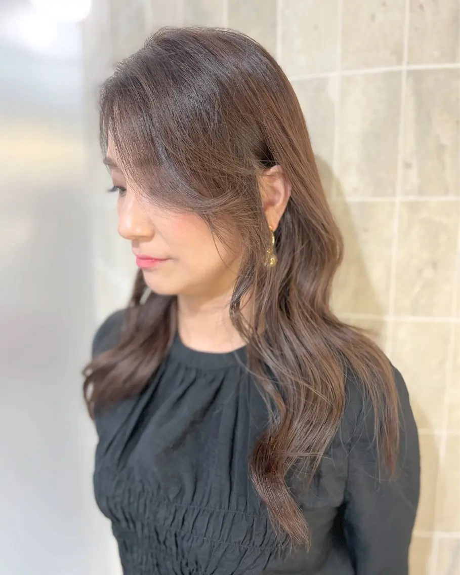 ロング Elsa the leap アヤカのヘアスタイル