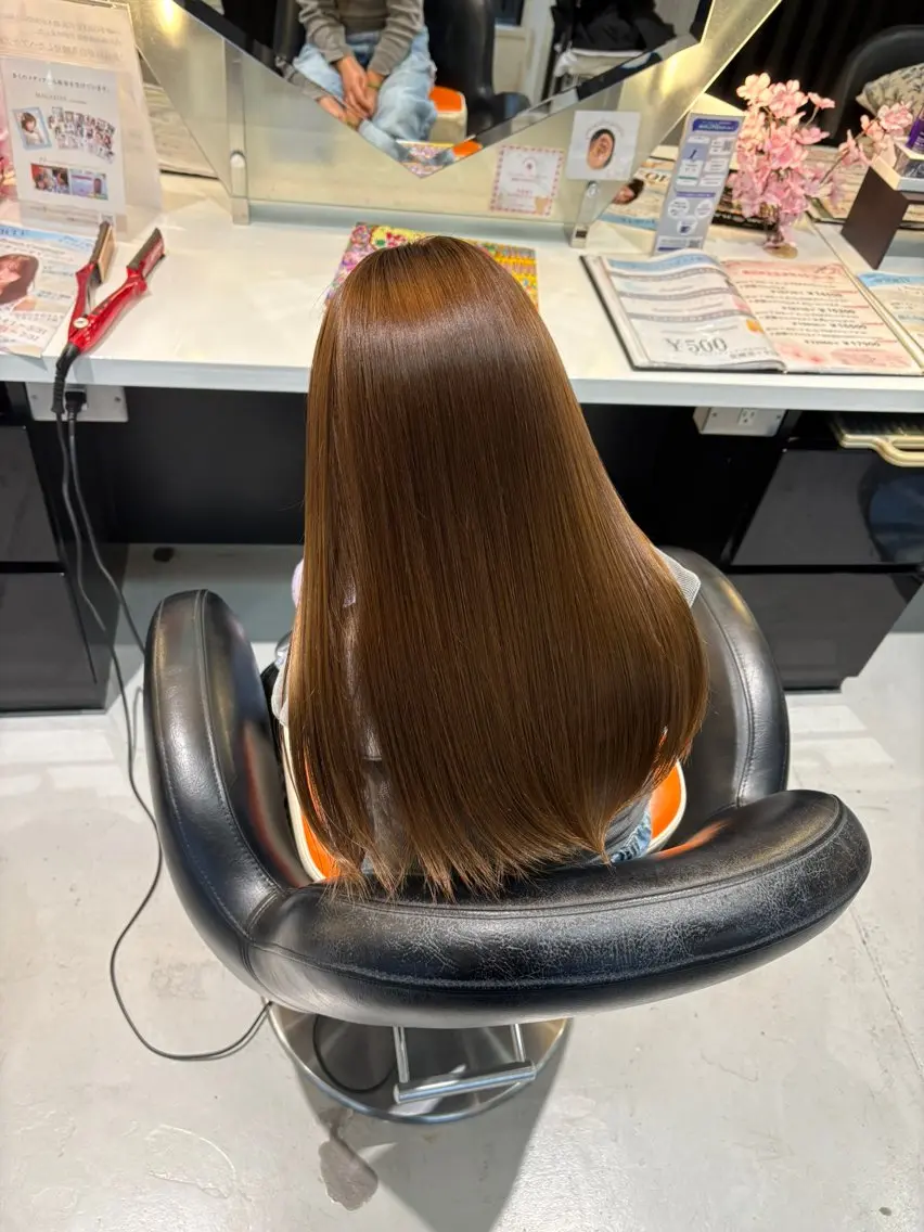 ロング カラー ヘアカラー 井上 慈温のヘアスタイル