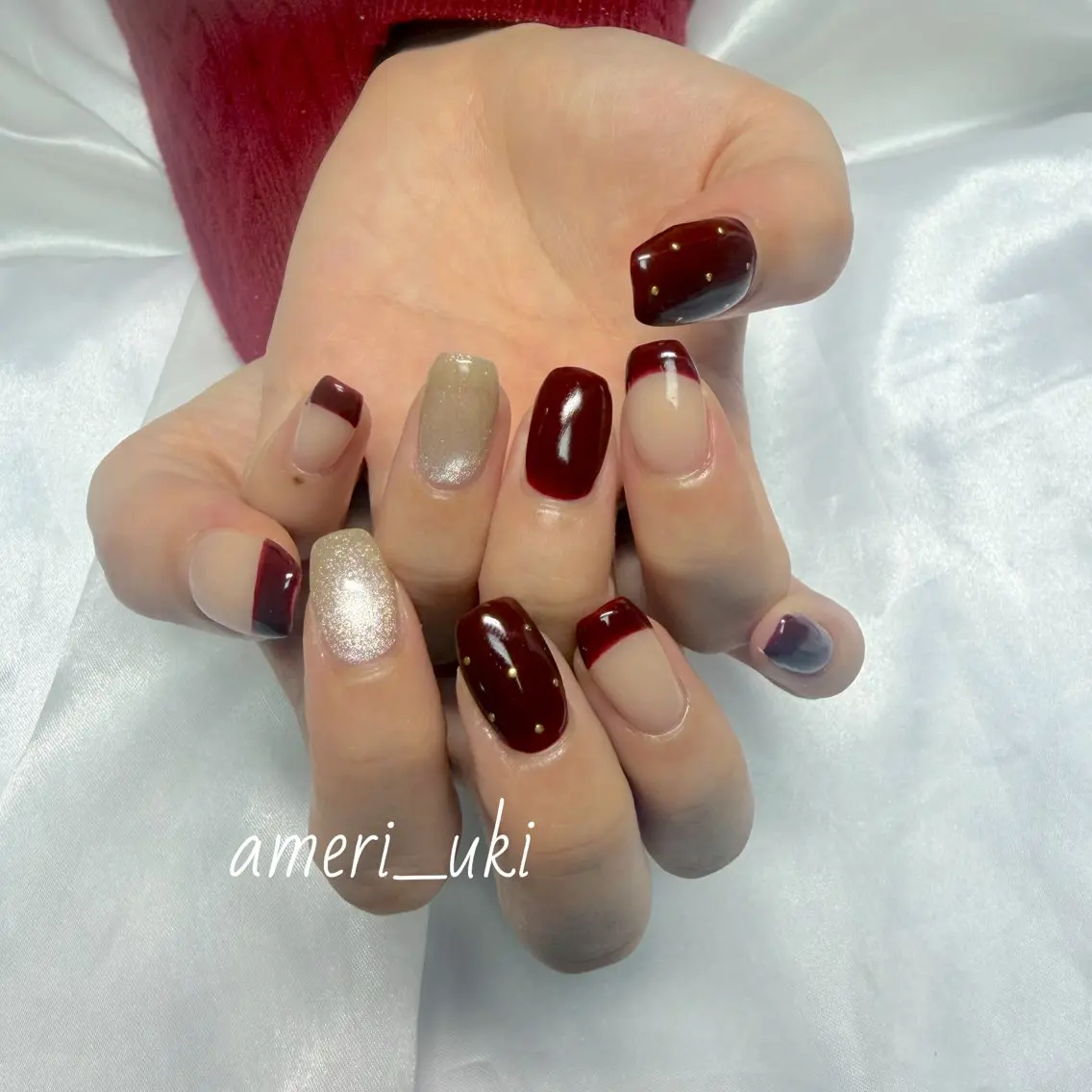 ネイル ハンドネイル Ameri nail /UKIのネイルデザイン