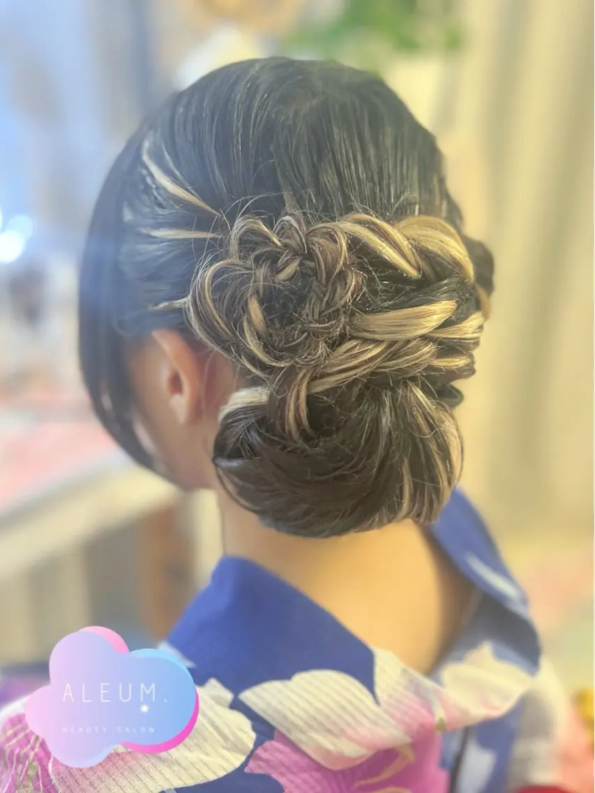 ヘアアレンジ 🌈ALEUM.🌈 アルムのマツエク・マツパデザイン