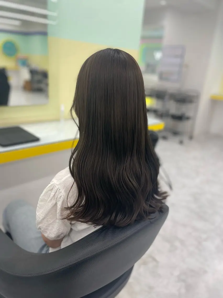 セミロング カラー ヘアアレンジ カット ヘアカラー トリートメント 【透明感×レイヤー】 🍃RIKU🍃のヘアスタイル