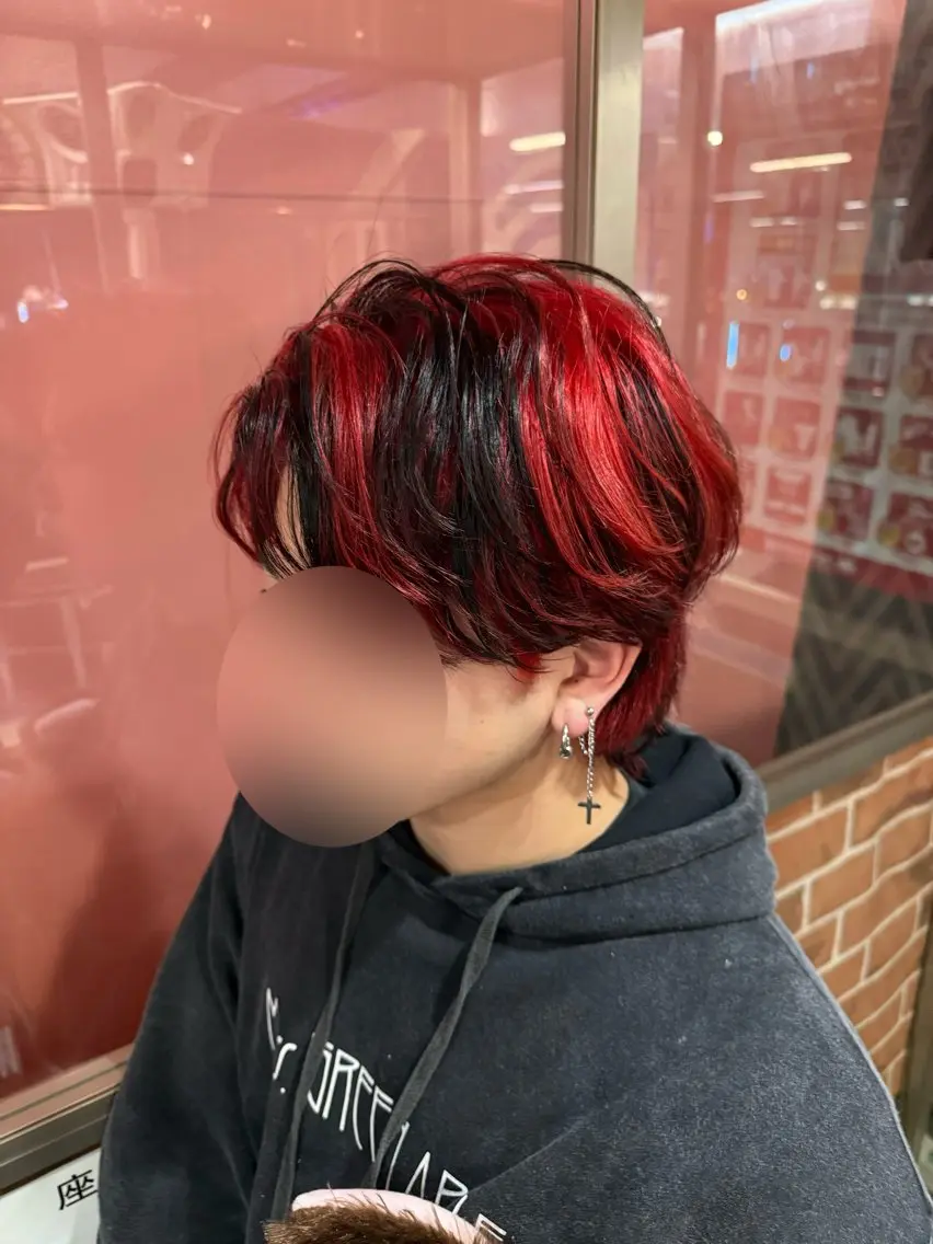 フルカラー【ブリーチ❌】メンズ (レディース可)の写真