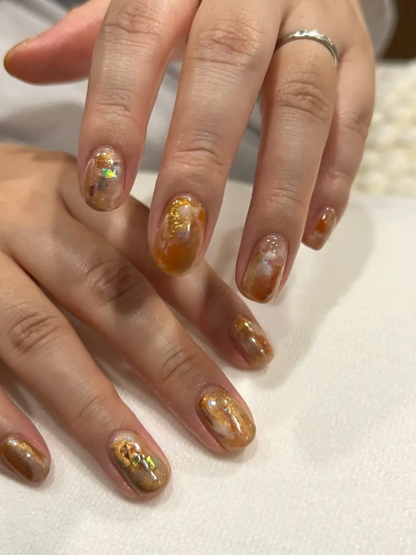 ネイル ニュアンスネイル cscnail keikoのネイルデザイン