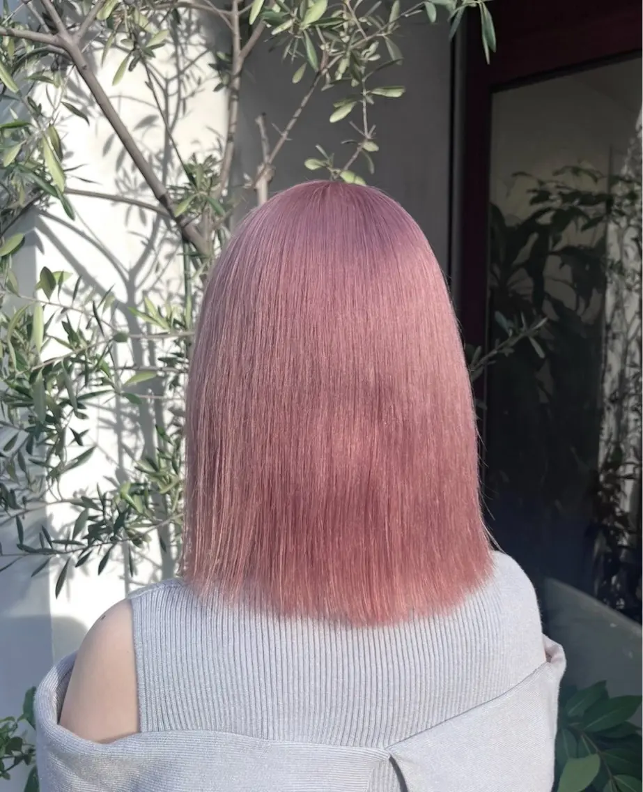 ショート ヘアカラー トリートメント ヘッドスパ 角田 満帆のヘアスタイル