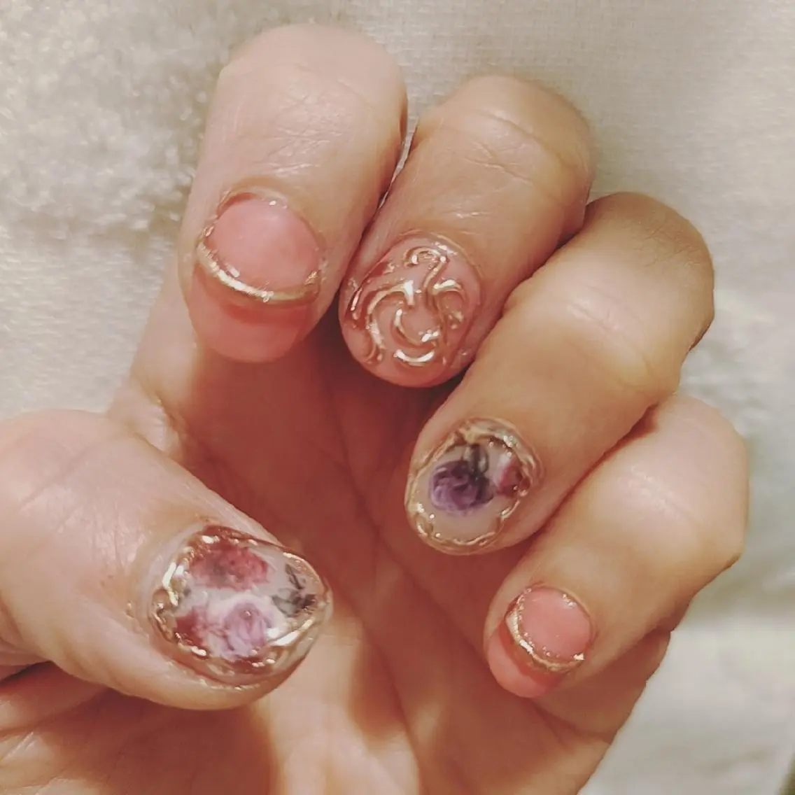 蘭磨 ネイル♣️のネイルデザイン