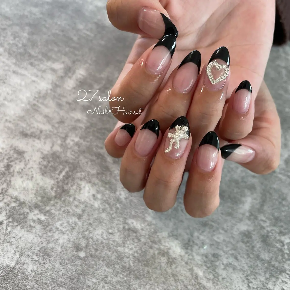 ネイル フレンチネイル 27salon yuinaのネイルデザイン