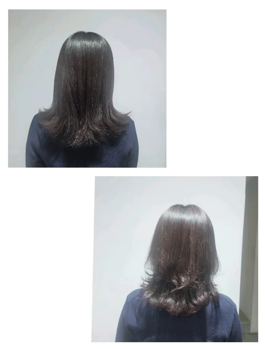 ミディアム 和佐 ももえのヘアスタイル