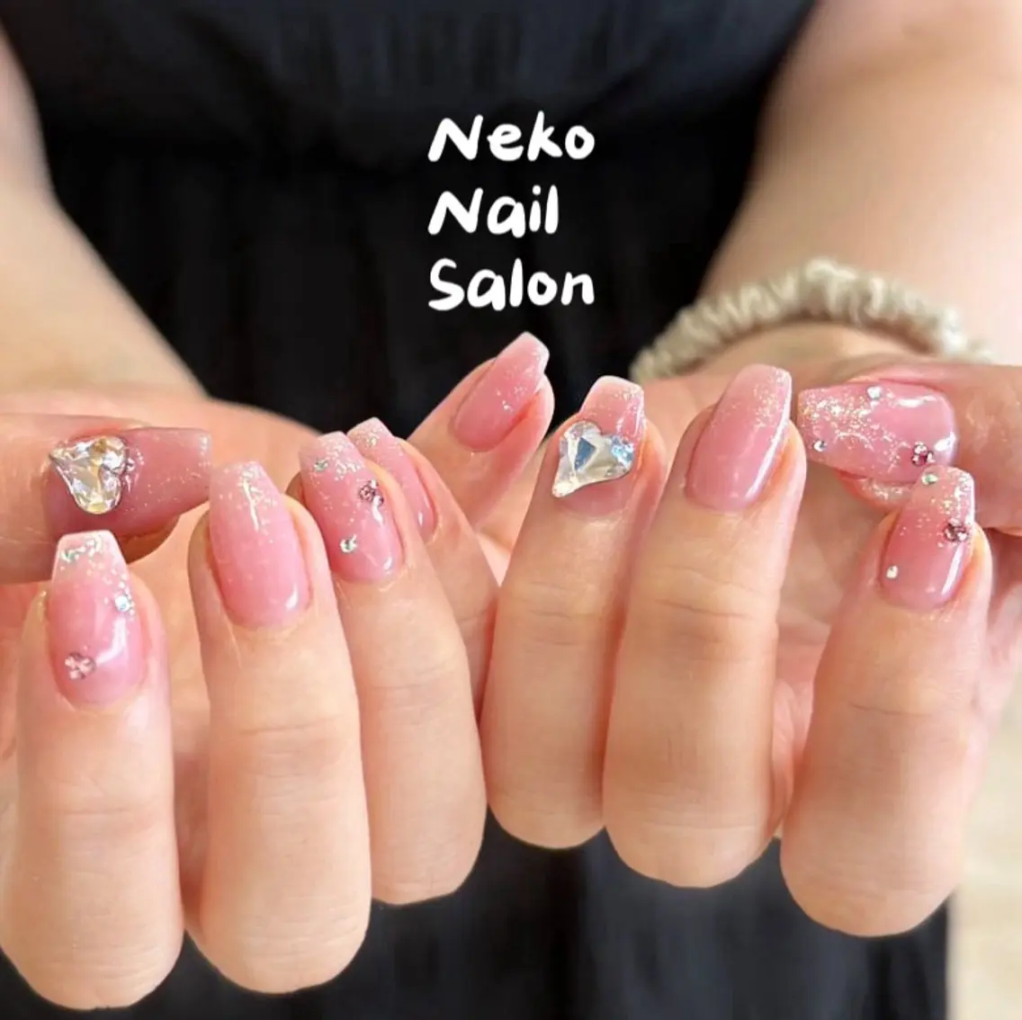 ネイル ガーリー 韓国ネイル neko nailのネイルデザイン
