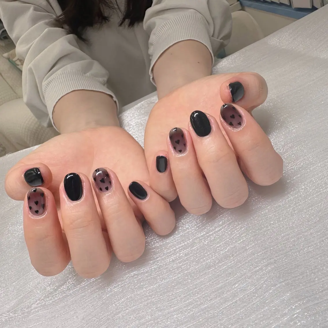 ネイル ハンドネイル OCEAN nail パラジェル　取扱い店のネイルデザイン