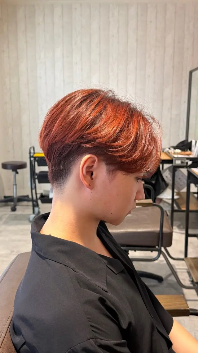 カラー メンズ カット ヘアカラー 🛁メンズ/レイヤー 松本羅華のヘアスタイル