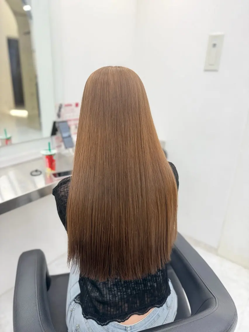カラー カット ヘアカラー トリートメント 透明感カラー🎀艶髪 Anju/渋谷🎀のヘアスタイル