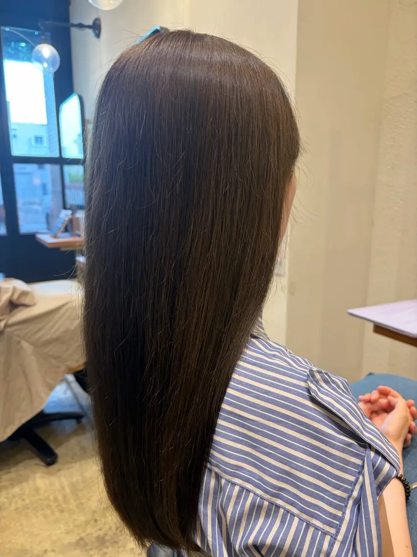 ロング 真部 誓のヘアスタイル