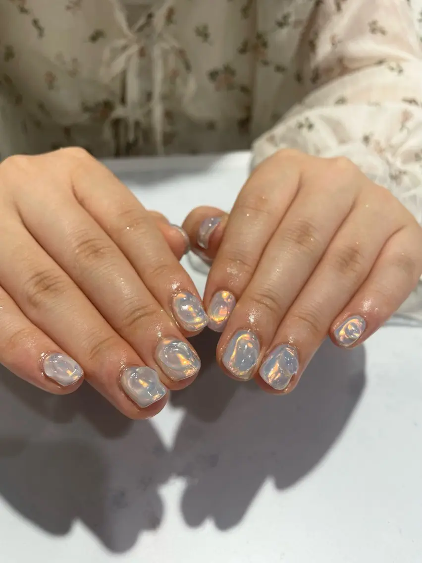 ネイル クルミ/ 💕ワンホンネイルのネイルデザイン