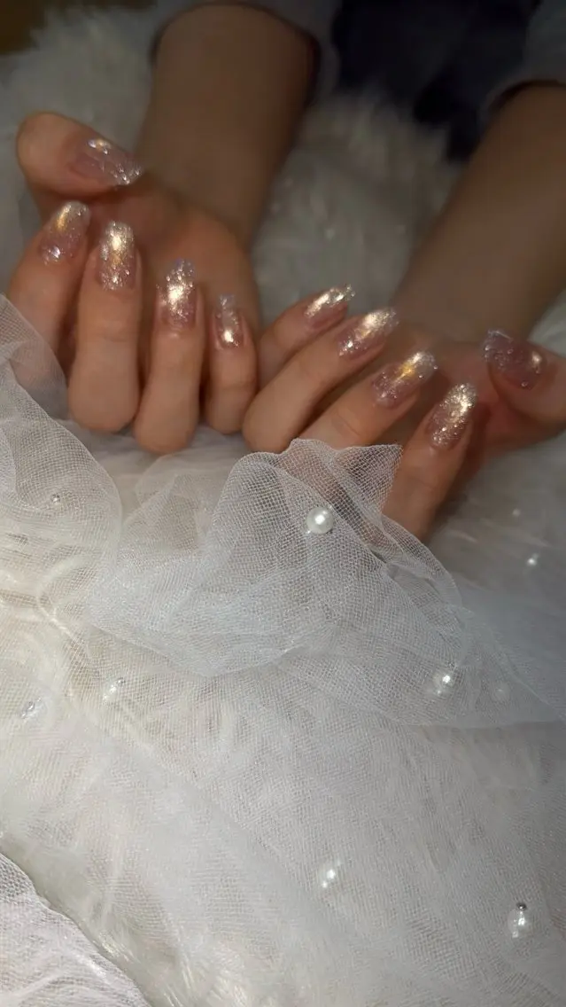 ネイル フラッシュネイル フラッシュマグ フットネイル フレンチネイル 韓国ネイル ハンドネイル SAKU nail 作島茜のネイルデザイン