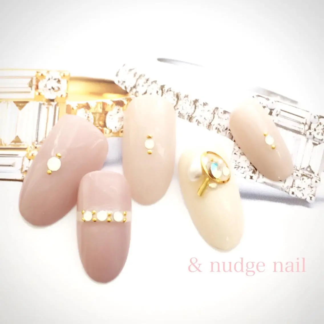 ネイル アートネイル ジェルネイル ハンドネイル &nudgenail 本多のネイルデザイン