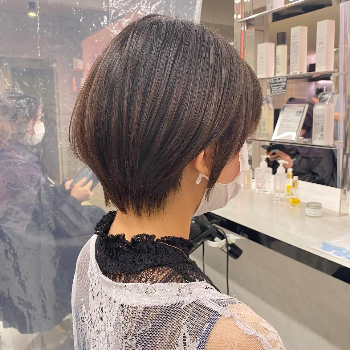 ショート 【赤み消しカラー】 中野浩太のヘアスタイル