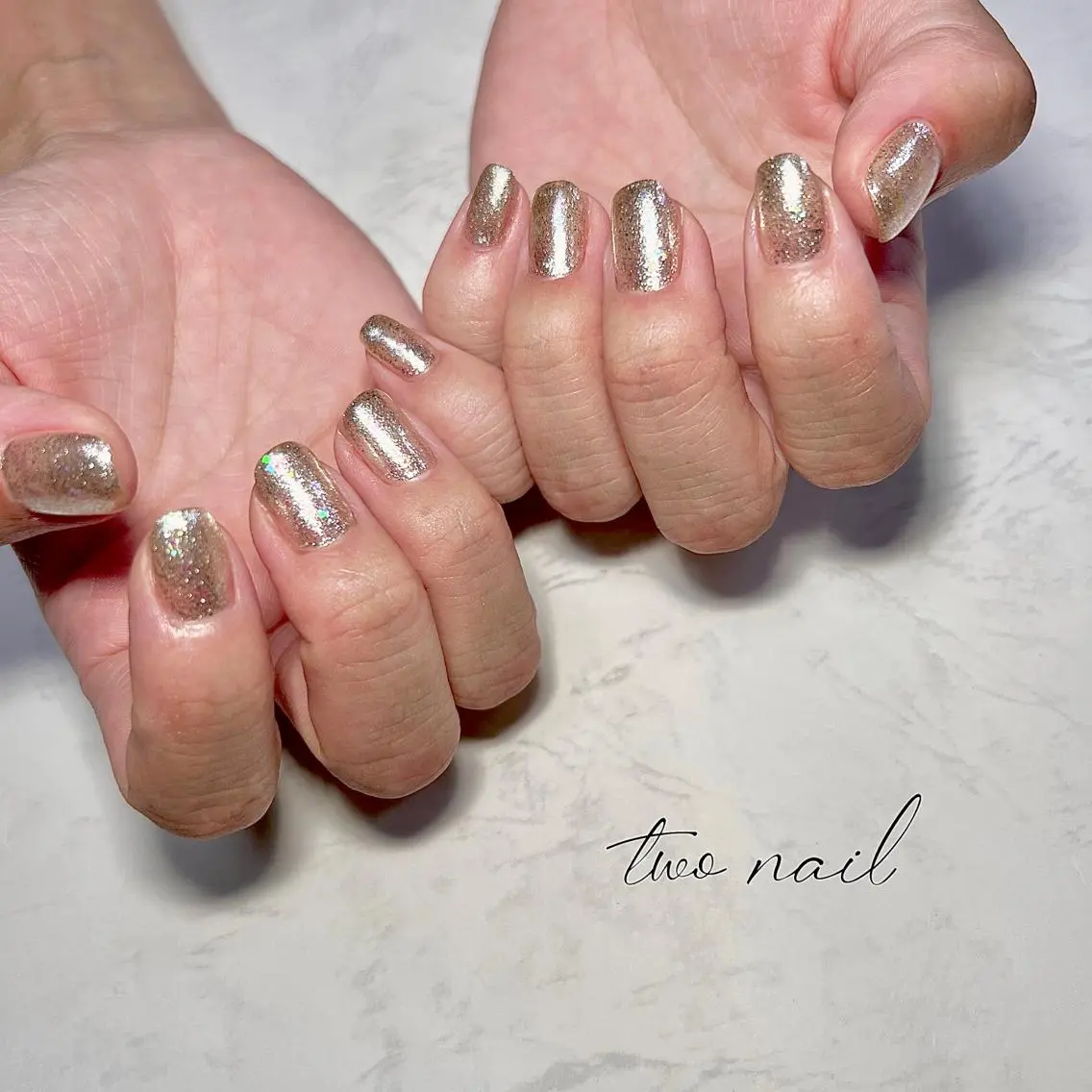 ネイル アートネイル オーロラネイル フットネイル ハート ニュアンスネイル ハンドネイル two nailのネイルデザイン