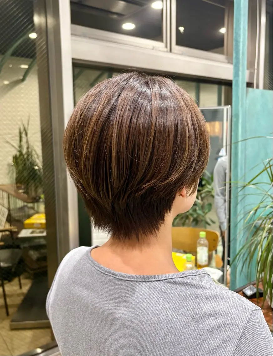 ショート 横浜/ショート/ボブ 💫 西田 陸💫のヘアスタイル
