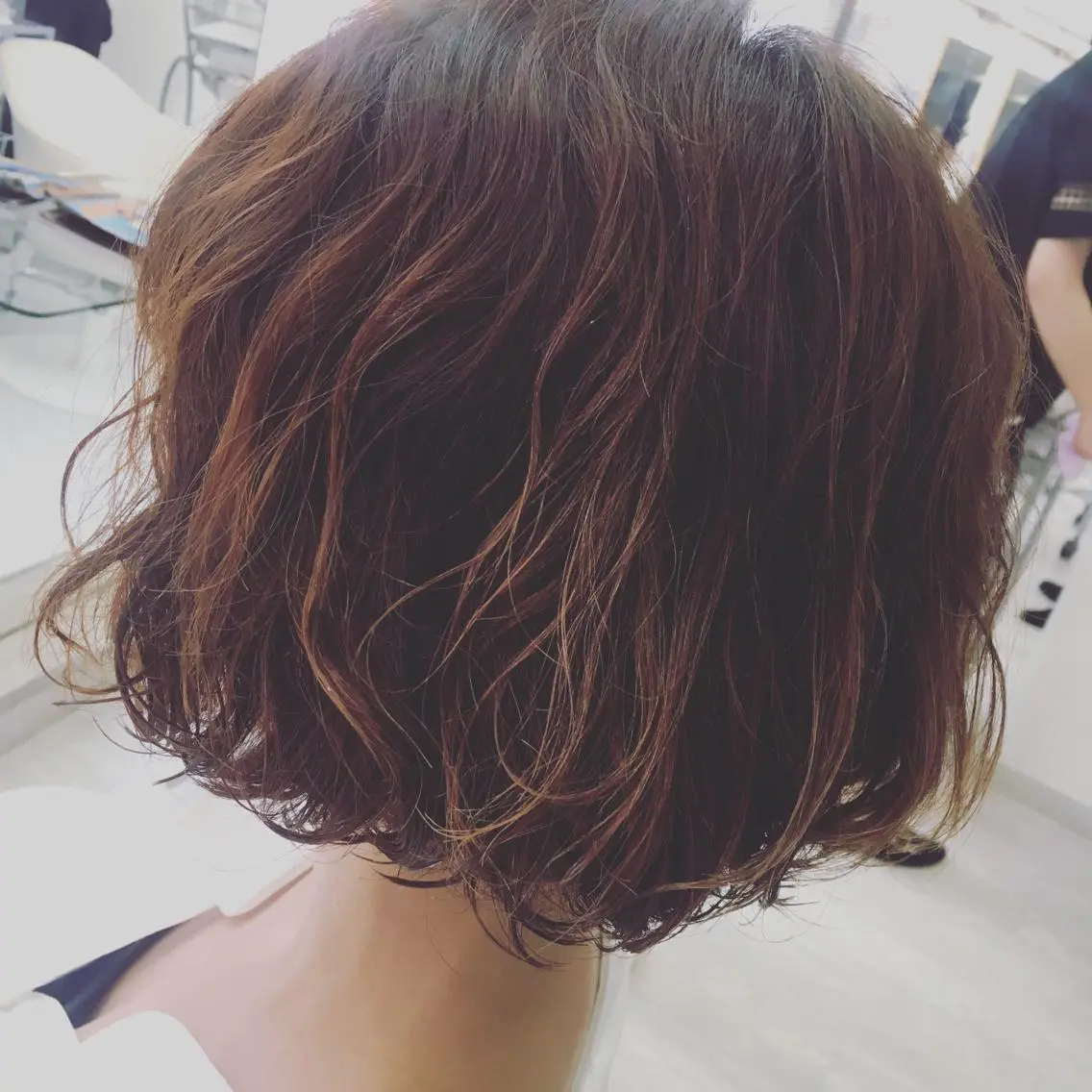 ショート カラー パーマ グラデーションカラー ボブ カット パーマ トリートメント 大宮CENTRAL 店長西川凌史のヘアスタイル