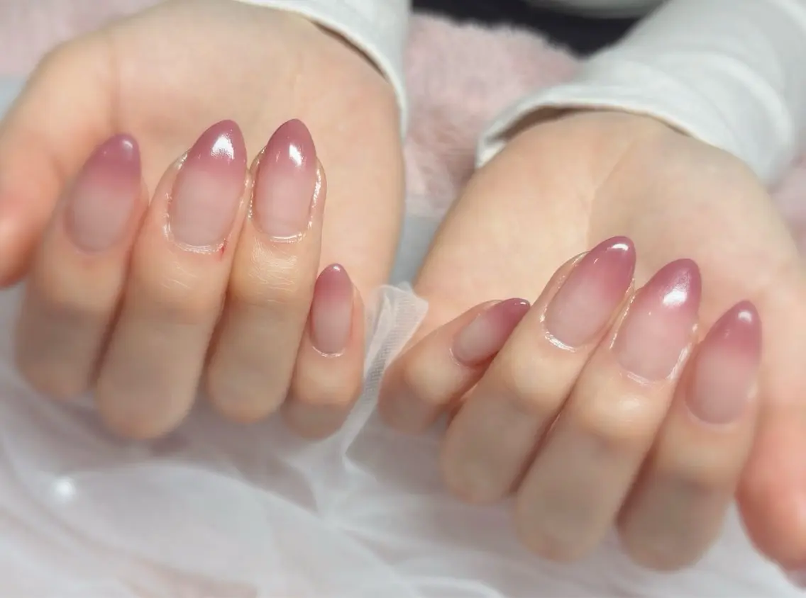 約200色から選べる🧸🩵ワンカラーorグラデーション🦋<オフあり>の写真